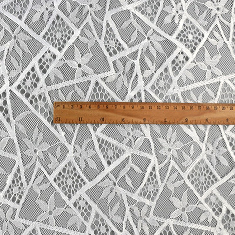 Lace Fabric Bridal Evening Polyester Warp Knit for Women's Wear Wholes 7